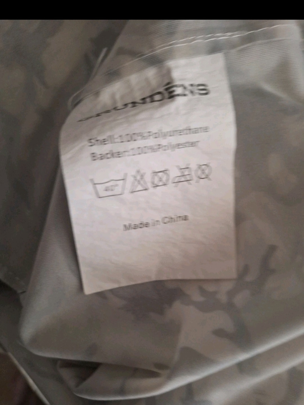 Grundens Neptune Waterproof Fishing Suit Set Mens M Refraction Camo Jacket EUC - Picture 14 of 14